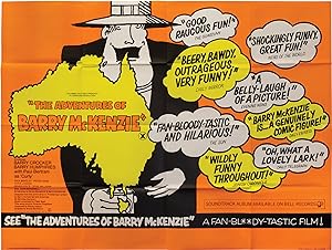 Image du vendeur pour The Adventures of Barry McKenzie (Original poster for the 1972 film) mis en vente par Royal Books, Inc., ABAA