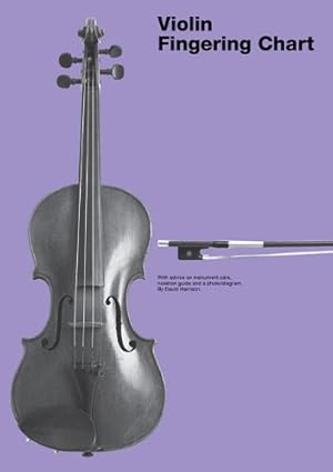 Seller image for Violin Fingering Chart by Harrison, David [Paperback ] for sale by booksXpress