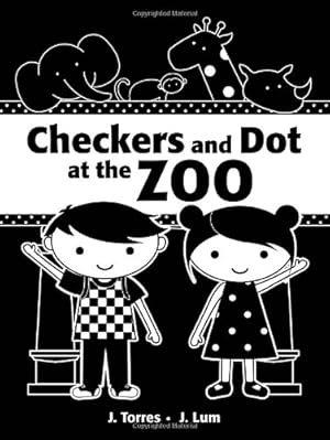 Imagen del vendedor de Checkers and Dot at the Zoo by Torres, J. [Board book ] a la venta por booksXpress