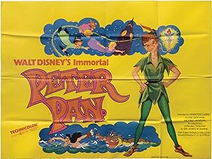 Bild des Verkufers fr Peter Pan (Original poster for the 1953 film) zum Verkauf von Royal Books, Inc., ABAA