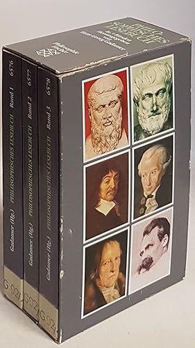 Seller image for Philosophisches Lesebuch (3 Bnde KOMPLETT im Schuber) for sale by books4less (Versandantiquariat Petra Gros GmbH & Co. KG)