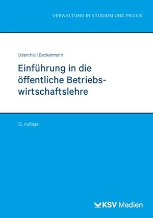 Seller image for Einfhrung in die ffentliche Betriebswirtschaftslehre for sale by BuchWeltWeit Ludwig Meier e.K.