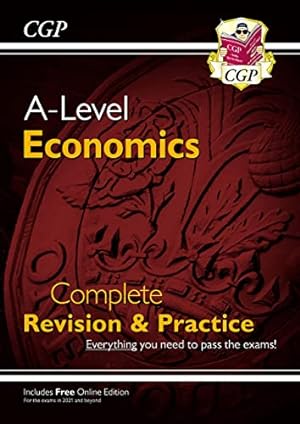 Bild des Verkufers fr A-Level Economics: Year 1 & 2 Complete Revision & Practice by CGP Books [Paperback ] zum Verkauf von booksXpress