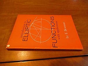 Introduction To Elliptic Functions With Applications (Corrected Edition, 1961)