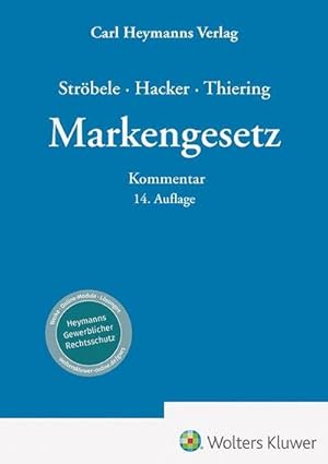 Seller image for Markengesetz for sale by BuchWeltWeit Ludwig Meier e.K.