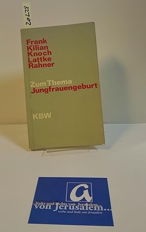 Seller image for Zum Thema Jungfrauengeburt. for sale by AphorismA gGmbH