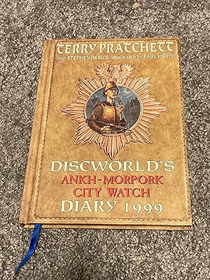 Seller image for DISCWORLD'S ANKH-MORPORK CITY WATCH DIARY 1999: TRIPLE SIGNED UK FIRST EDITION HARDCOVER for sale by Books for Collectors