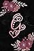 Image du vendeur pour G: Initial G Monogram Journal Notebook for Women, Girls, Artistic Rose Gold Letter, Pink Floral Flowers, Black Marble Background, 108-page College Ruled Blank Lined [Soft Cover ] mis en vente par booksXpress