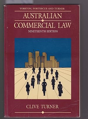 Seller image for Australian Commercial Law for sale by Laura Books