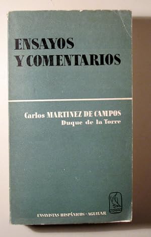 Bild des Verkufers fr ENSAYOS Y COMENTARIOS - Madrid 1963 zum Verkauf von Llibres del Mirall