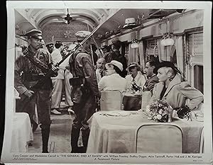 Immagine del venditore per The General Died at Dawn 8 X 10 Still 1936 Madeleine Carroll in dining car! venduto da AcornBooksNH