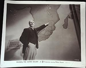 Imagen del vendedor de Rhodes, The Empire Builder 8 x 10 Still 1936 Walter Huston, Scarce! a la venta por AcornBooksNH