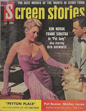 Screen Stories Magazine December 1957 Kim Novak, Frank Sinatra!