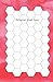 Seller image for Hexagonal Graph Paper: Hexagon Paper (Large) 0.5 Inches (1/2") 100 pages (5.28"x8") White Paper, Hexes Radius Honey comb paper, Organic Chemistry, . Maps Grid Mats Red water Color Soft Cover [Soft Cover ] for sale by booksXpress