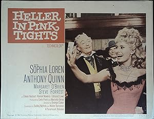 Seller image for Heller in Pink Tights Lobby Card #6 1960 Sophia Loren, Edmund Lowe! for sale by AcornBooksNH