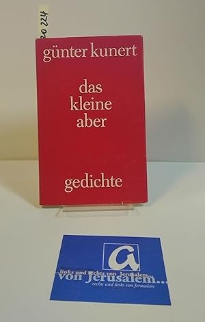 Seller image for Das kleine Aber. Gedichte. for sale by AphorismA gGmbH