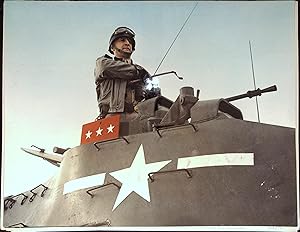 Imagen del vendedor de Patton 11 x 14 Still 1970 George C. Scott as Patton in Tank! a la venta por AcornBooksNH