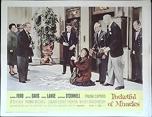 Bild des Verkufers fr Pocketful of Miracles Lobby Card #3 1962 Bette Davis as Apple Annie! zum Verkauf von AcornBooksNH