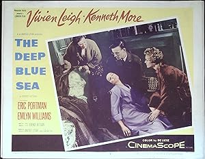 Image du vendeur pour The Deep Blue Sea Lot of Three Lobby Cards 1955 Vivien Leigh! mis en vente par AcornBooksNH