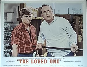 Imagen del vendedor de The Loved One Lot of Six Lobby Cards 1965 Robert Morse, Jonathan Winters! a la venta por AcornBooksNH