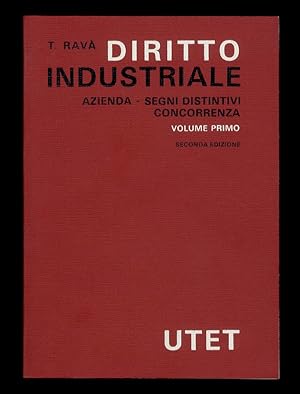 Diritto industriale. Volume primo: Azienda. Segni distintivi. Concorrenza. Seconda edizione rived...
