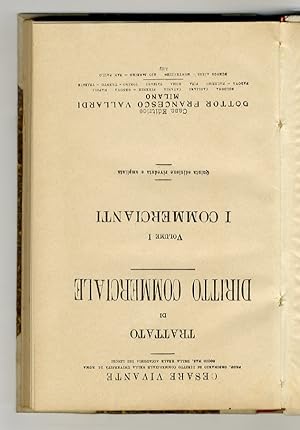 Trattato di diritto commerciale. Quinta edizione riveduta e ampliata. Volume I [- volume IV].
