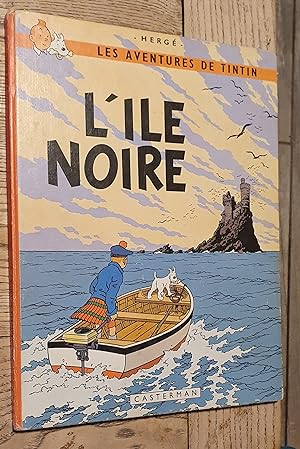 Seller image for L'le noire- les aventures de Tintin for sale by Les Kiosques