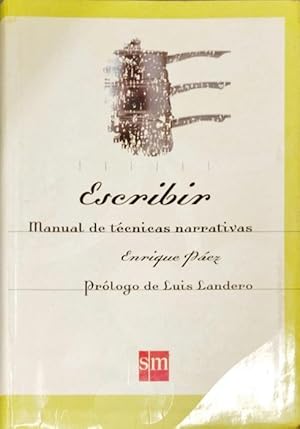 Escribir manual de técnicas narrativas