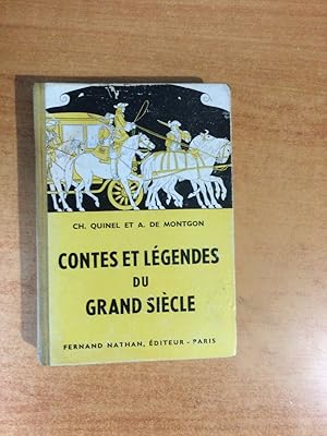 Imagen del vendedor de CONTES ET LEGENDES DU GRAND SIECLE 1956 a la venta por KEMOLA