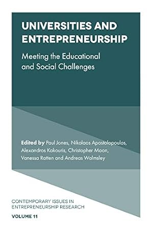 Immagine del venditore per Universities and Entrepreneurship: Meeting the Educational and Social Challenges [Relié ] venduto da booksXpress