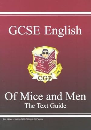 Seller image for GCSE English: "Of Mice and Men": the Text Guide (Pt. 1 & 2) by Parsons, Richard [Paperback ] for sale by booksXpress