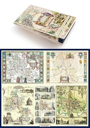 Seller image for A Collection of Four Historic Maps of Oxfordshire from 1611-1836 (Historic Counties Maps Collection) [Map ] for sale by booksXpress