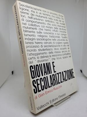 Seller image for Giovani e secolarizzazione for sale by Studio Bibliografico Stendhal