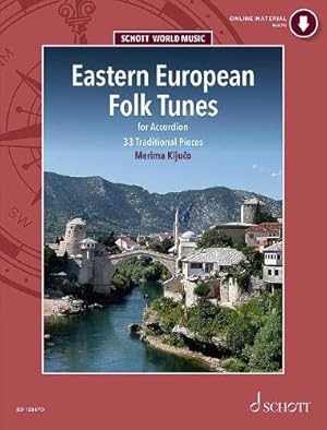 Seller image for Eastern European Folk Tunes: 33 Folklorest ¼cke f ¼r Akkordeon. Akkordeon. Ausgabe mit Online-Audiodatei. [Sheet music ] for sale by booksXpress