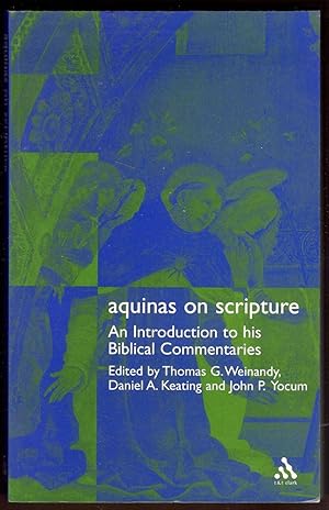 Bild des Verkufers fr Aquinas on scripture. An Introduction to his Biblical Commentaries zum Verkauf von Libreria antiquaria Atlantis (ALAI-ILAB)
