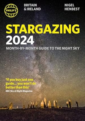 Seller image for Philip's Stargazing 2024 Month-by-Month Guide to the Night Sky Britain & Ireland by Nigel Henbest [Paperback ] for sale by booksXpress