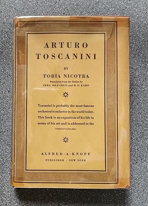 Imagen del vendedor de Arturo Toscanini a la venta por Books on the Square