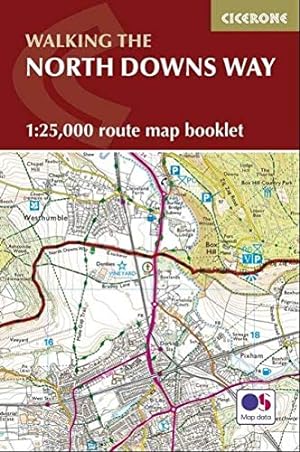 Seller image for North Downs Way Map Booklet by Kev Reynolds (author) [Paperback ] for sale by booksXpress