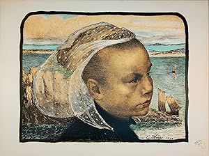 L'estampe Moderne , Bretagne, Lithographie Originale