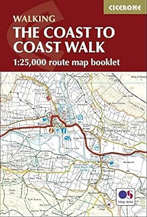 Seller image for The Coast to Coast Map Booklet: 1:25,000 OS Route Map Booklet by Terry Marsh (author) [Paperback ] for sale by booksXpress