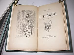 Un Mâle, de Camille Lemonnier . Eau-forte de Constantin Meunier, Edition originale