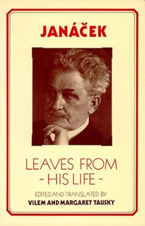 Imagen del vendedor de Janacek: Leaves from his life by Janacek [Paperback ] a la venta por booksXpress