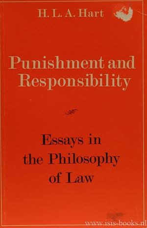 Imagen del vendedor de Punishment and responsibility. Essays in the philosophy of law. a la venta por Antiquariaat Isis