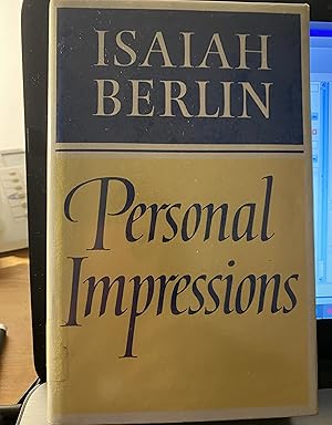 PERSONAL IMPRESSIONS (SELECTED WRITINGS)