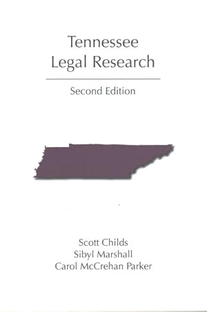 Seller image for Tennessee Legal Research for sale by GreatBookPricesUK