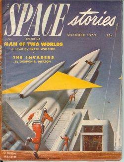 Image du vendeur pour SPACE Stories: October, Oct. 1952 mis en vente par Books from the Crypt