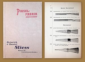 Pinsel-Fabrik Heinrich & Daniel Stiess, Wien IV., Schönbrunnerstr. 5.