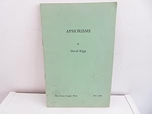 Seller image for Aphorisms for sale by David R. Smith - Bookseller