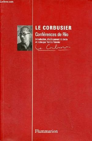 Seller image for Confrences de Rio - Le Corbusier au Brsil - 1936. for sale by Le-Livre