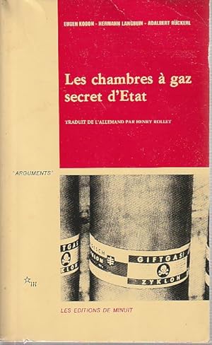 Seller image for Les chambres  gaz: secret d'Etat for sale by L'Odeur du Book